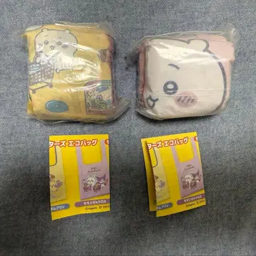 치이카와 x 산리오 캐릭터즈 에코백 치이카와 시나몬 전원