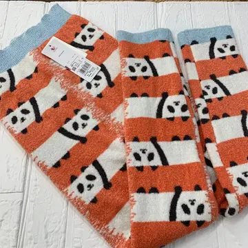 와코루 따뜻한 모직 팬츠 팬더 팬더 M~L