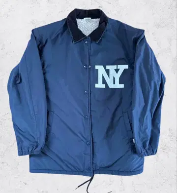 [ 거의 미사용 ] Champion NY 로고 네이비 자켓 M 사이즈