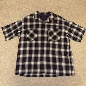 NIKO AND - 반팔 체크 셔츠 M 사이즈