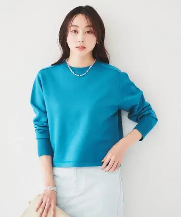 사이즈 48 5L 상당 UNTITLED 돌먼 슬리브 니트 풀오버