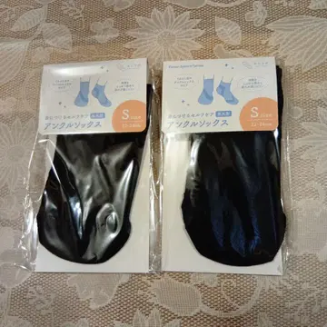 사토식 림프 케어 플렉서 삭스 선단형 앵클 기장 S 사이즈 2켤레