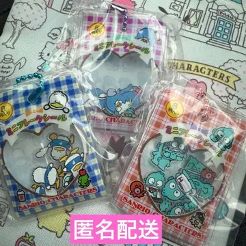 산리오 바스락 프레이크 씰풍 참 하피단부이 3개 세트