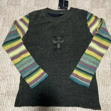 BUTAPANA 니트 스웨터 모헤어