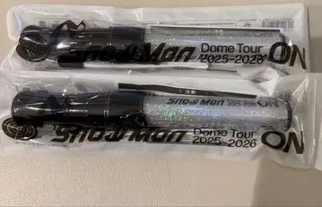 SnowMan Dome Tour 2025-2026 ON 응원봉 2개