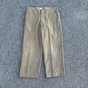 [ 50s ] M1952 울 드레스 팬츠 미군 초와이드