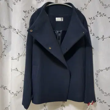 새상품 숏코트 네이비