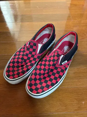 Vans 슬립온 체커 us10 28cm
