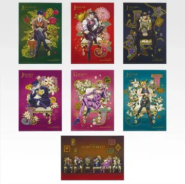 제일복권 죠죠 월드 I상 클리어 포스터 컴플리트