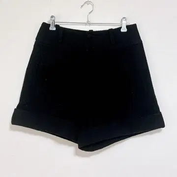 프랑슈리페 숏팬츠 M 블랙 심플 가을 겨울 캐주얼