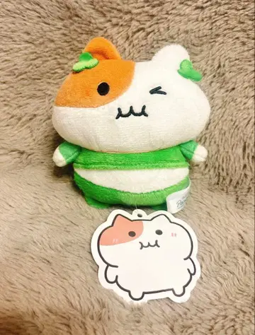 미사용 새상품 모치냐미 마스코트 클로버