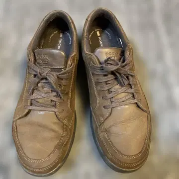 락포트 브라운 가죽 스니커즈 27.5