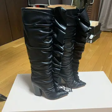 Sergio Rossi 프릴 롱 부츠