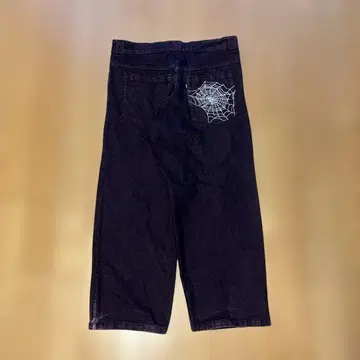 earl skateboard 배기 데님 팬츠 보라색