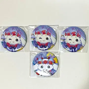 룬룬 캔뱃지 4개