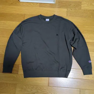 [컨디션 최상] 챔피온 맨투맨 트레이닝복 릴랙스핏 오프 블랙