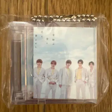 M!LK 미니 재킷 키링 기적이 하늘에 사랑을 울려 퍼지게 했다