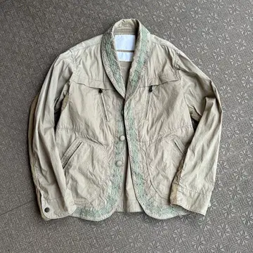 White Mountaineering 자수 테일러드 자켓