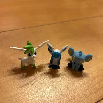 포켓몬 피규어 세트 3체 콜록 그레이시아 쉐이미