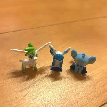 포켓몬 피규어 세트 3체 콜록 그레이시아 쉐이미