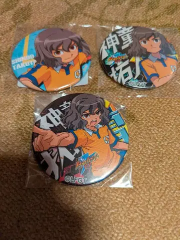 이나즈마 일레븐 go 이나이레 신도 타쿠토 캔뱃지 제비뽑기당