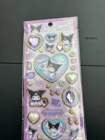 3개 세트 판매 젤씰, 글리터 큐빅씰, 구슬씰