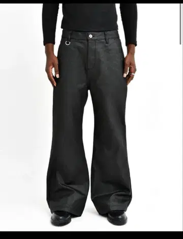 ASAPMODE Stacked Oil Coating Pants