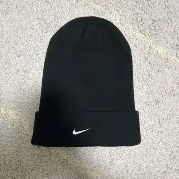 나이키 블랙 니트 모자