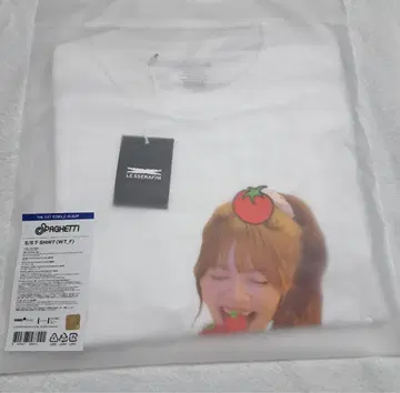 LE SSERAFIM 루세라 움채 토마토 t셔츠