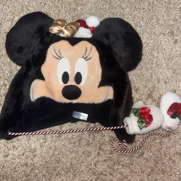 디즈니 미니 마우스 크리스마스 캡