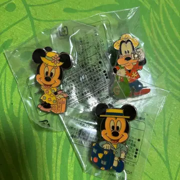 미키 미니 구피 핀 배지 세트