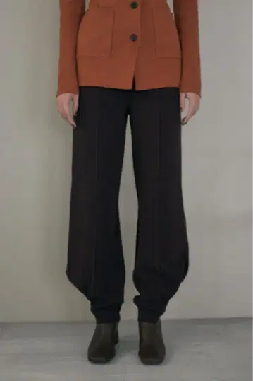 [ M_ ] moussey 니트 트라우저 2way 블랙 사이즈 1