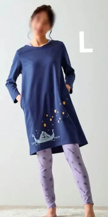 벨메종 라푼젤 룸웨어 L 튜닉 타입