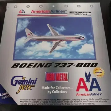 Gemini Jets Boeing 737-800 1:400
