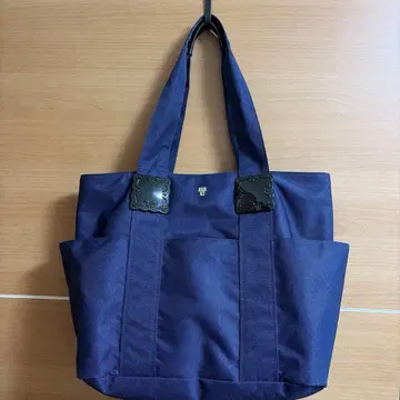 새상품급 ANNA SUI 네이비 토트백