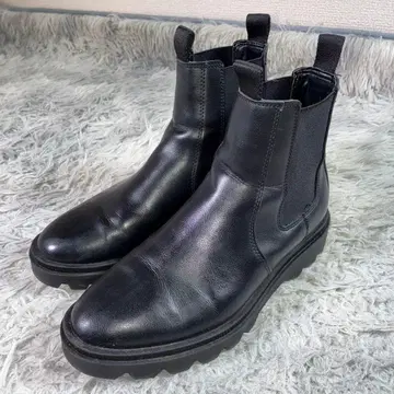 새상품급 ZARA 자라 통굽 사이드 고어 부츠 첼시 부츠 26