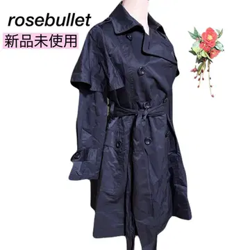 미사용 새상품 택 포함 트렌치코트 벨트 포함 네이비색