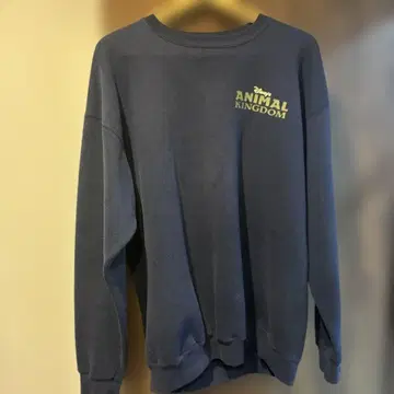 디즈니 애니멀 킹덤 맨투맨 네이비