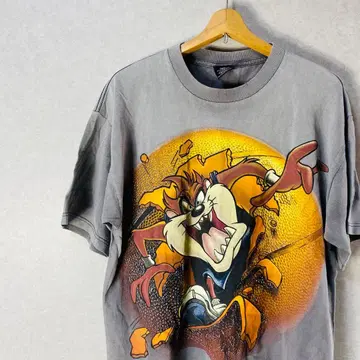워너 브라더스 타즈 그래픽 티셔츠 XL