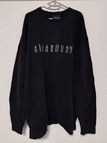 ALLAROUND 크루넥 빅 맨투맨