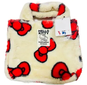 로데오 크라운 RODEO CROWNS 키티 KITTY 인조 모피 토트