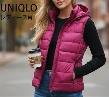 유니클로 울트라 라이트 다운 파카 베스트 여성용 M 사이즈