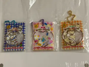 산리오 캐릭터즈 바스락 프레이크 씰풍 참 3개 세트