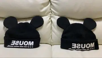 도쿄 디즈니 리조트 미키 귀 달린 니트 모자