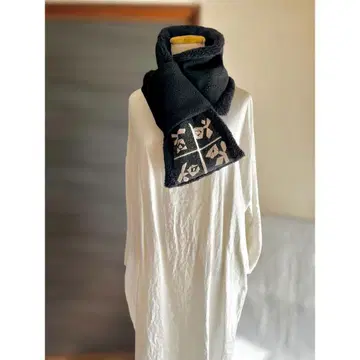 [머플러 타입] Lulu tambourine의 넥워머 미나 원단 사용