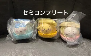 치이카와 (먼작귀) 하치와레 토끼 마카롱 가챠가챠 캡슐 토이