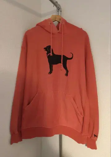 The black dog 후드 맨투맨