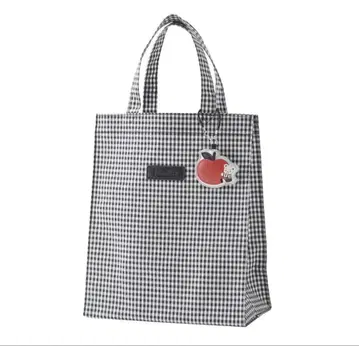 familiar 깅엄 체크 토트백 새상품