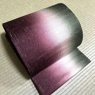 순수 실크 전통 후쿠로 오비 [블렌딩]