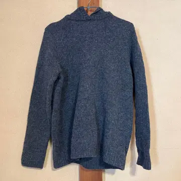 울 니트 후드티 일본제